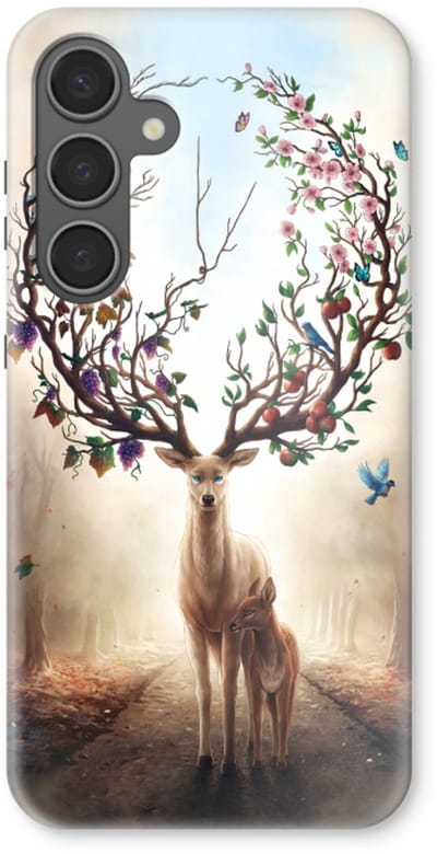 Case Company® - Hoesje geschikt voor Samsung Galaxy S24 Plus hoesje - Seasons Change - Tough Case - Maximale Bescherming alle Kanten en Schermrand