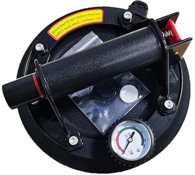 Glaszuigers, Vacuümzuignap 220 kg draagvermogen 8 inch vacuümzuignap zware heftruck for granieten tegels handmatig heffen