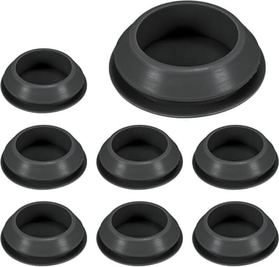 Set van 8 Silicone Hole Plugs voor 28-30mm Gaten, Waterdichte Rubberen Stoppen voor Keuken en Bulkheads, Klikbare Sluitpluggen voor Effectieve Afsluiting