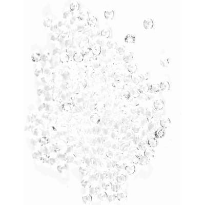 1000 stuks/zak 3 mm acryl kralen vaasvulling bruiloftsfeest decoratie DIY accessoires transparant white