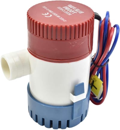 Elektrische Lenspomp - Dompelpomp - Water Afvoeren - Roestvrijstalen Schacht - 1100 GPH - Zwart