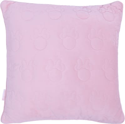 Roze, reliëf kussen 45x45 Minnie Mouse DISNEY