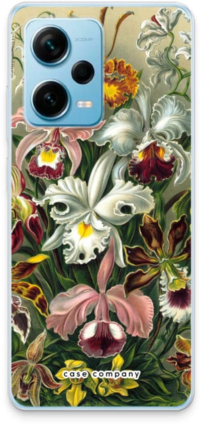 Case Company® - Hoesje geschikt voor Xiaomi Redmi Note 12 Pro Plus hoesje - Haeckel Orchidae - Soft Cover Telefoonhoesje - Bescherming aan alle Kanten en Schermrand