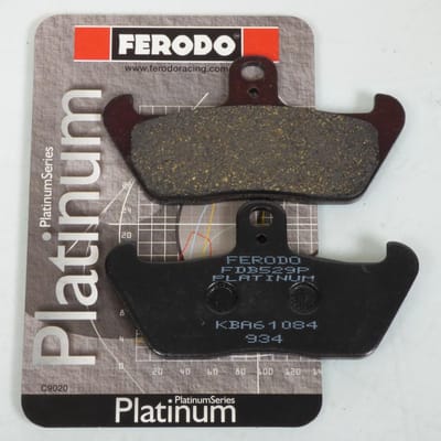Plaquette de frein Ferodo pour Moto Aprilia 125 Tuareg Wind 1990 à 1992 AV / FDB529P Neuf