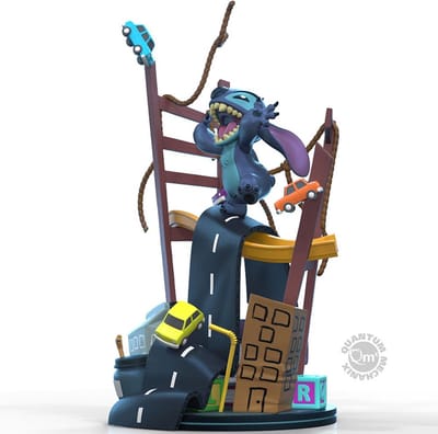 Quantum Mechanix Stitch X San Francisco - Lilo & Stich - Q-Fig Max Elite Figuur