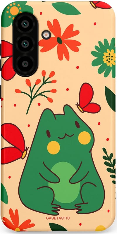 Casetastic Hoesje Geschikt voor Samsung A56 / A36 - Stijlvolle Beschermende Duo-layer Case - Kikkerkus