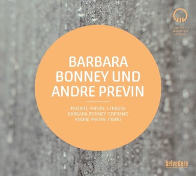 Barbara Bonney & André Previn - Barbara Bonney Und André Previn (CD)