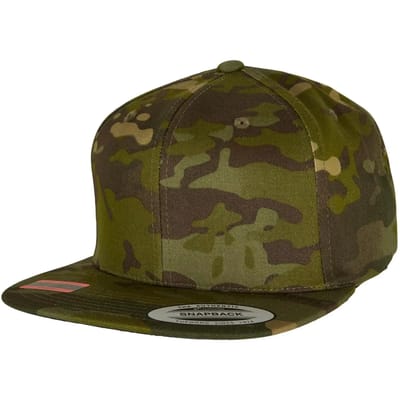 Flexfit - Classic Multicam® tropic Snapback Pet - Groen