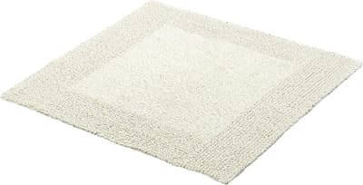 Badmat - Badkamerkleed - Veilig Douchen - Zachte Badstof - 50 x 50 cm - Lichtgrijs