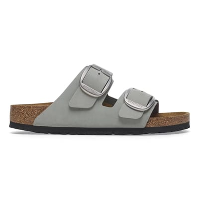 Dames leren sandalen met grote gesp Birkenstock Arizona
