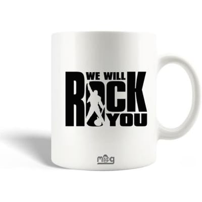 Mug en Céramique The Queen Freddie Mercury We Will Rock You News of the World 1977