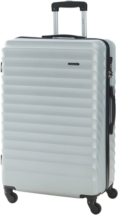Kofferset Pona 3-delig lichtgrijs pro.tec