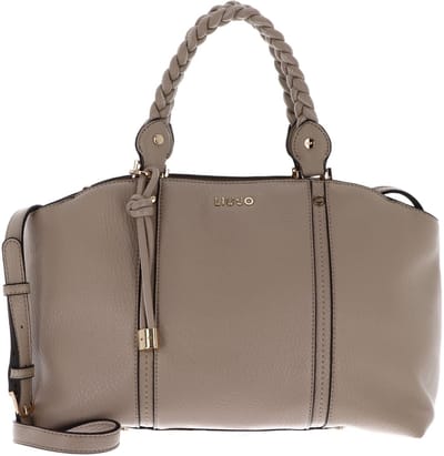 LIU JO handtas schoudertas Fluida ECS Satchel Neutro Taupe