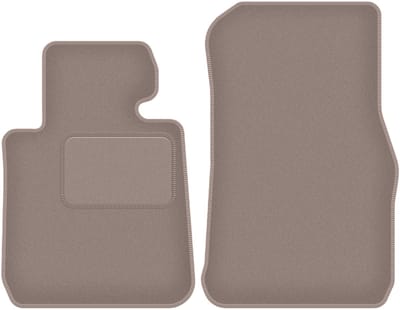 Beige voormatten voor: BMW 2 F22 Coupé (2014-2022)