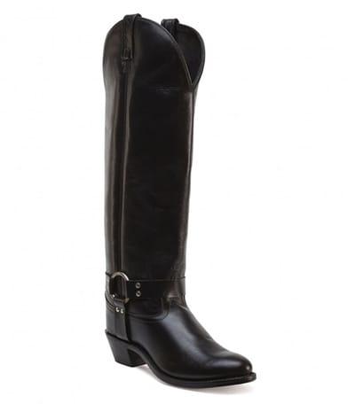 Bootstock Jacky Black High Cowboylaarzen - Dames - Zwart - Leer