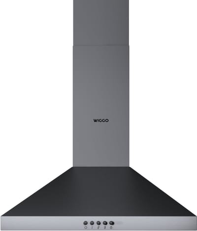 Wiggo WE-A530P(G) - Wandschouw Afzuigkap - 50cm - Grijs