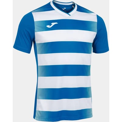 Joma Europa V T-shirt Met Korte Mouwen Blauw S Man