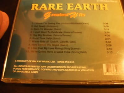 Rare Earth - Greatest Hits (CD)