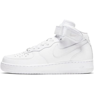 Nike Air Force 1 07 Mid Triple White Dames Sneakers DD9625-100 40.5 white