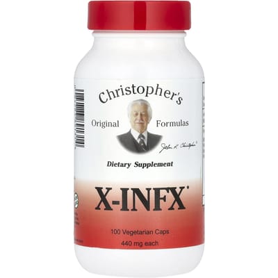 Christopher'S Originele Formules, X-Infx, 440Mg, 100 Vegetarische Capsules (880Mg per Capsule)