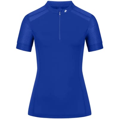 Technisch ruitershirt voor dames met rits ELT Nancy