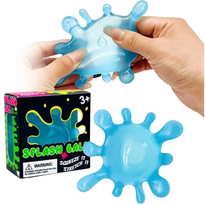 Schylling Needoh Nice Cube Sensorische Nice-Sicle Stressverlichting Squishy Kubus Anti-Angst Knijpobject Voor Focus ADHD Populatie
