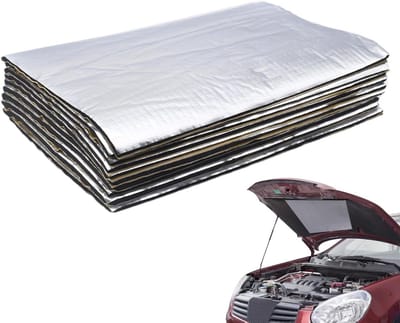 Geluidsdempende Matten - Isolatieplaten Auto - Rustiger Rijden - Gesloten Celmateriaal - 10 stuks 5 mm - Zwart