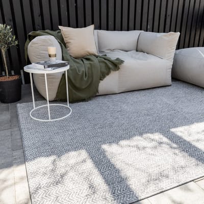 Buitenkleed Dahl Grijs Eva Interior - 200 x 290 cm - (L)