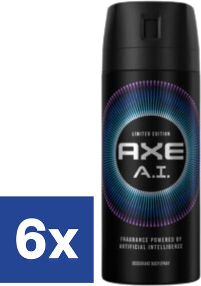 Axe Deo A.I. Bodyspray - 6 x 150 ml