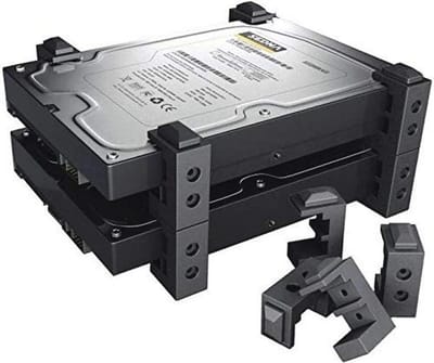SEDNA - Rubberen houder voor 6,3 cm/8,9 cm harde schijf (3 sets per pakket) - Harde schijf/SSD niet inbegrepen