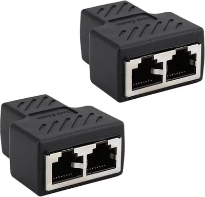RJ45 Verdubbelingsadapter - Ethernet Splitter met Dubbele Poort voor Betrouwbare Verbindingen