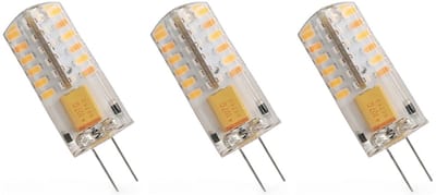 Spectrum LED Insteeklampje G4 2W - 12V - 175 Lumen - 6000K Koud wit - Helder daglicht - Energiezuinig - 3 stuks