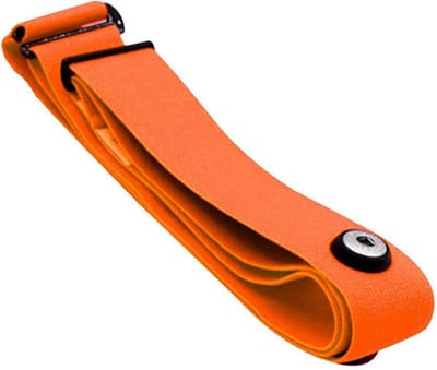 Hartslag Borstband - Sport Borstband Elastische Band - Hartslag Meten - Verstelbaar - 98 cm - Oranje