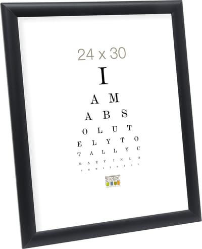 Deknudt Frames fotolijst S40CL2 - zwart - voor foto: 24x30 cm