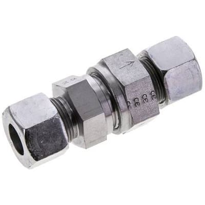 16S (M24x1.5) Elektrolytisch verzinkt Stalen Terugslagklep Snijring 3-400 bar ISO 8434-1