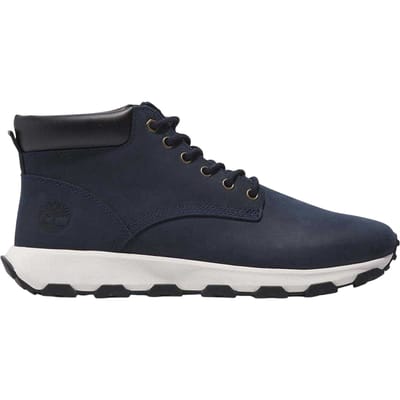 Timberland Winsor Park leren Ortholite-chukka-laarzen voor heren (Marine)
