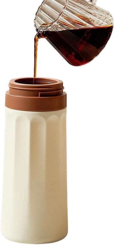 IJsmaker Beker - IJsblokjesvorm - Dranken Koelen - Geurwerend Deksel - 8 x 8 x 19.4 cm - Wit