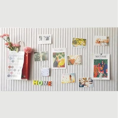 Groot vilten prikbord, 120 x 60 cm, zelfklevend, decoratief memobord, vilten bord, opvouwbaar fotobord, mededelingenbord voor kantoor, keuken, Wit