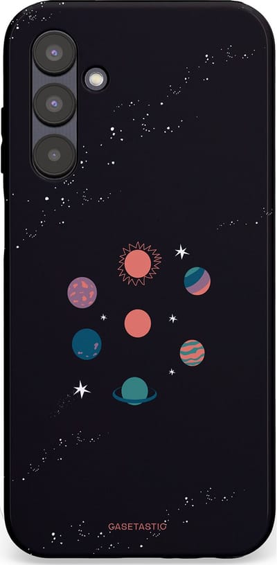 Casetastic Hoesje Geschikt voor Samsung A25 - Stijlvolle Beschermende Duo-layer Case - Universum familie