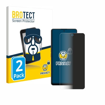 BROTECT - privacy screenprotector voor OnePlus Nord CE 3 Lite - Folie Beschermfolie Blauwlichtfilter 2 Stuks