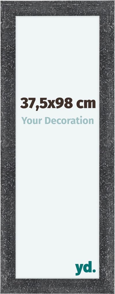 Your Decoration - Fotolijst 37,5x98 cm - MDF - Grijs Geveegd - Como