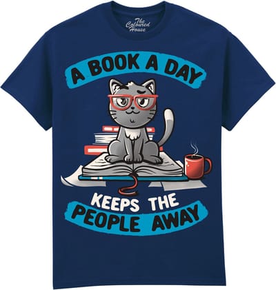 A Book A Day The Coloured House T-shirt XXL