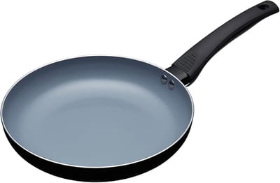 Keramische Koekenpan - Anti-aanbak Pan - Gezond Koken - Chemisch Vrije Coating - 24 cm - Zwart