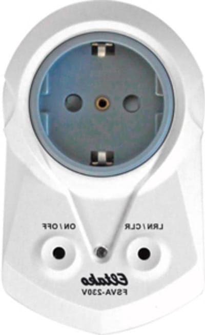 Stopcontactactor - Schakelactor Stroommeter - Energie Monitoren - Geïntegreerde Stroommeting - 10A - Wit