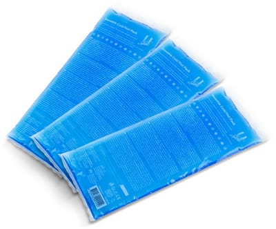 U-Sport Reusable Cold/Hot Pack - 12 x 29 cm - 3 stuks - Voordeelverpakking - Herbruikbaar Warmte/Koude Kompres