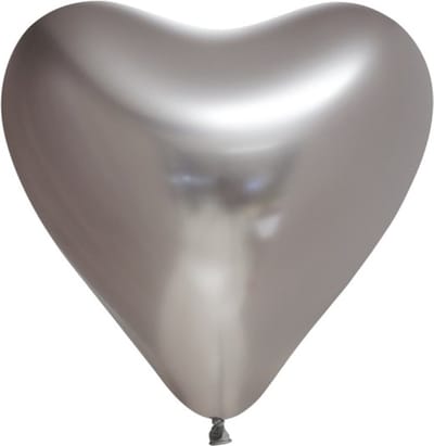 Chrome harten Zilver (20 stuks)