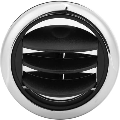 Auto Airconditioning Uitlaat Ventilatieopening Sierlijst Knop Stijl Rond Vervanging voor RVs Bussen Boten black