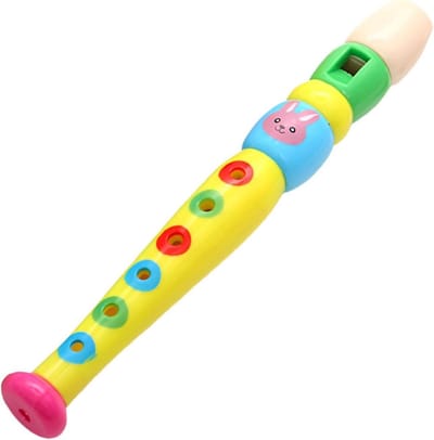 Blokfluit Kinderen - Muziekinstrument Speelgoed - Muzikale Ontwikkeling - Robuust ABS Materiaal - 203 cm - Willekeurige Kleur