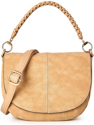 Gabor schoudertas handtas Belene Saddle Bag Camel Lichtbruin
