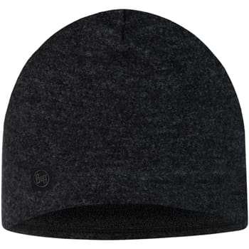 Buff Merino Fleece Muts Beanie, Unisex zwarte Pet One size zwart